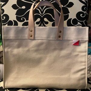 Mini Box Tote Brand New - Cream